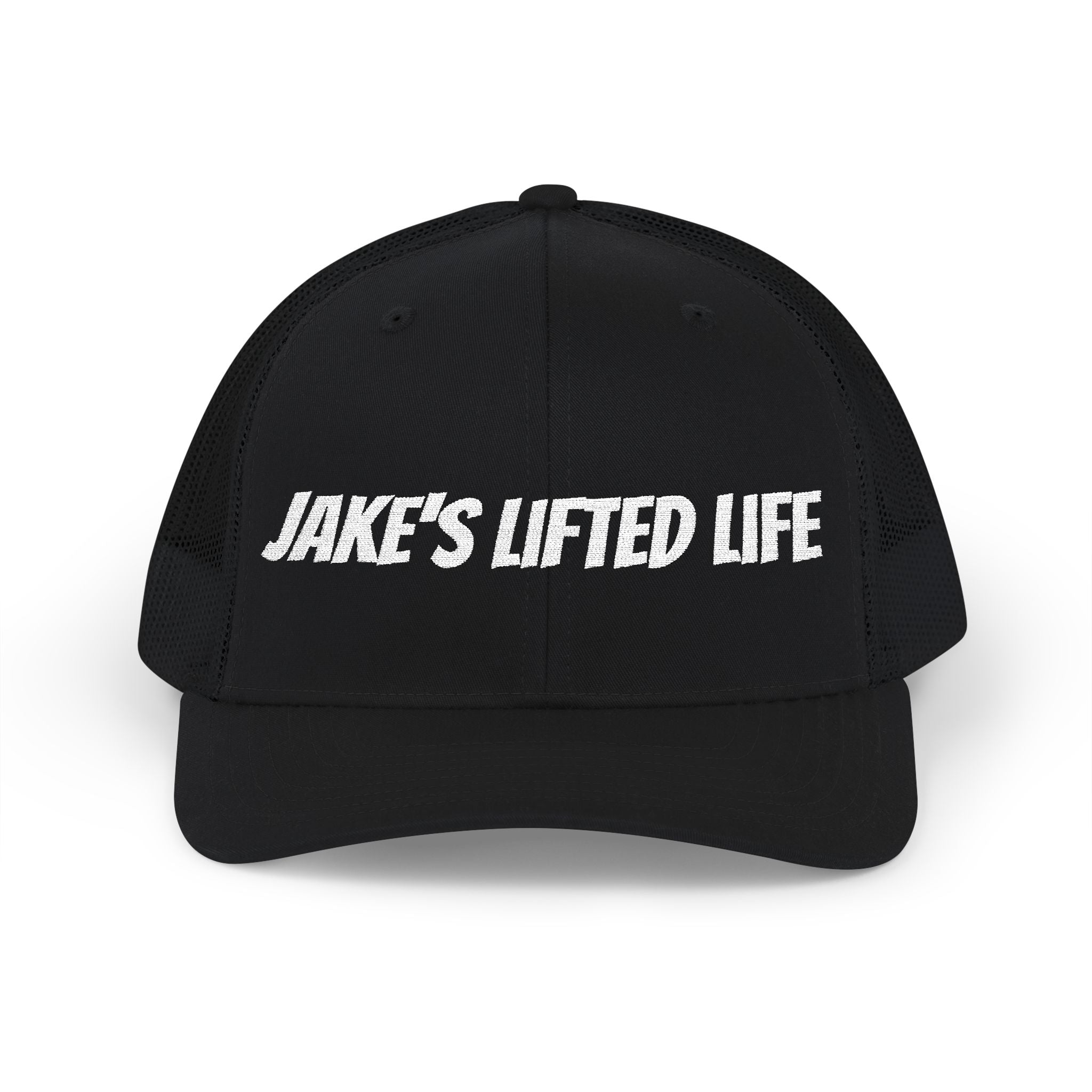 Jake's Lifted Life Embroidered Trucker Cap