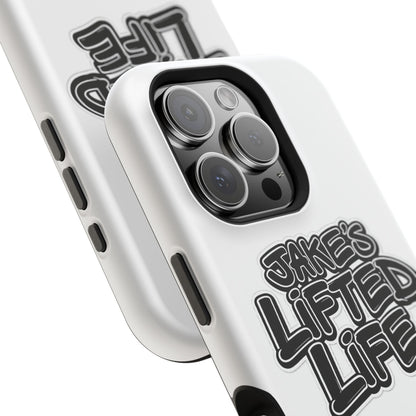 Impact-Resistant Phone Case — “Jake’s Lifted Life” Bold Streetwear Design