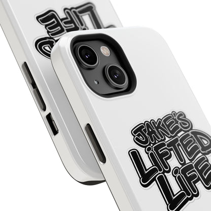 Impact-Resistant Phone Case — “Jake’s Lifted Life” Bold Streetwear Design