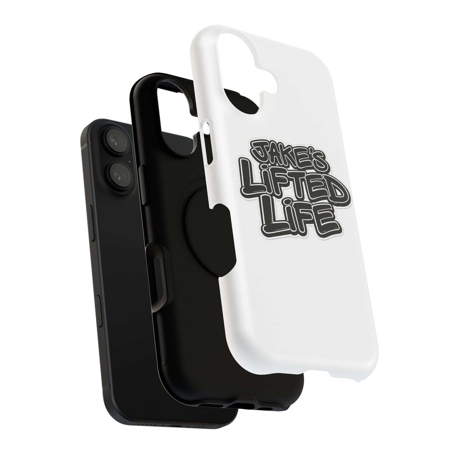 Impact-Resistant Phone Case — “Jake’s Lifted Life” Bold Streetwear Design