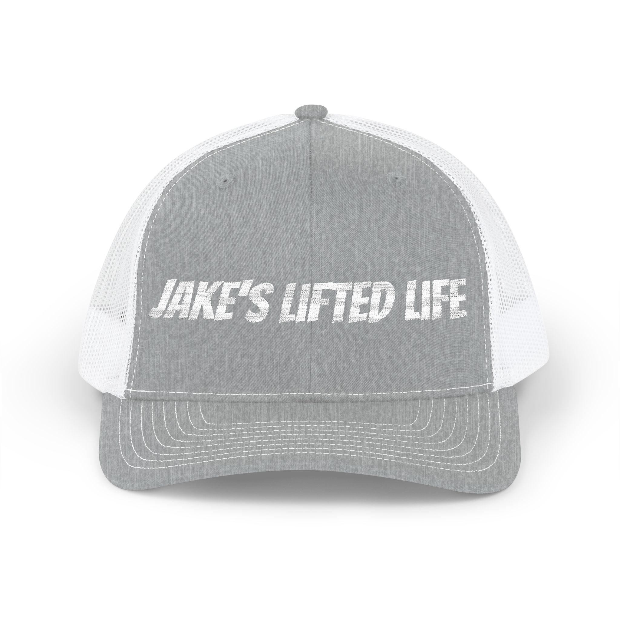 Jake's Lifted Life Embroidered Trucker Cap