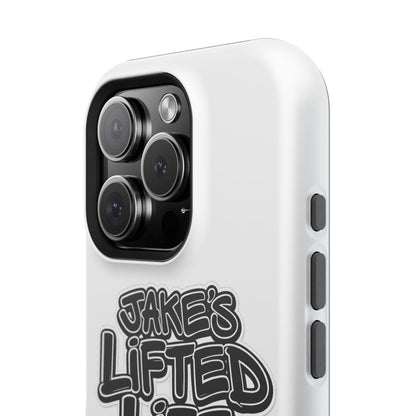 Impact-Resistant Phone Case — “Jake’s Lifted Life” Bold Streetwear Design