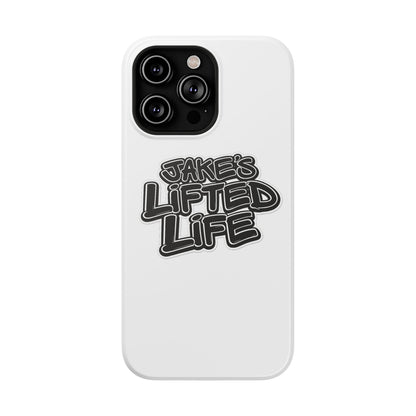 Impact-Resistant Phone Case — “Jake’s Lifted Life” Bold Streetwear Design