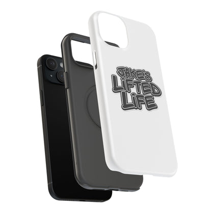 Impact-Resistant Phone Case — “Jake’s Lifted Life” Bold Streetwear Design