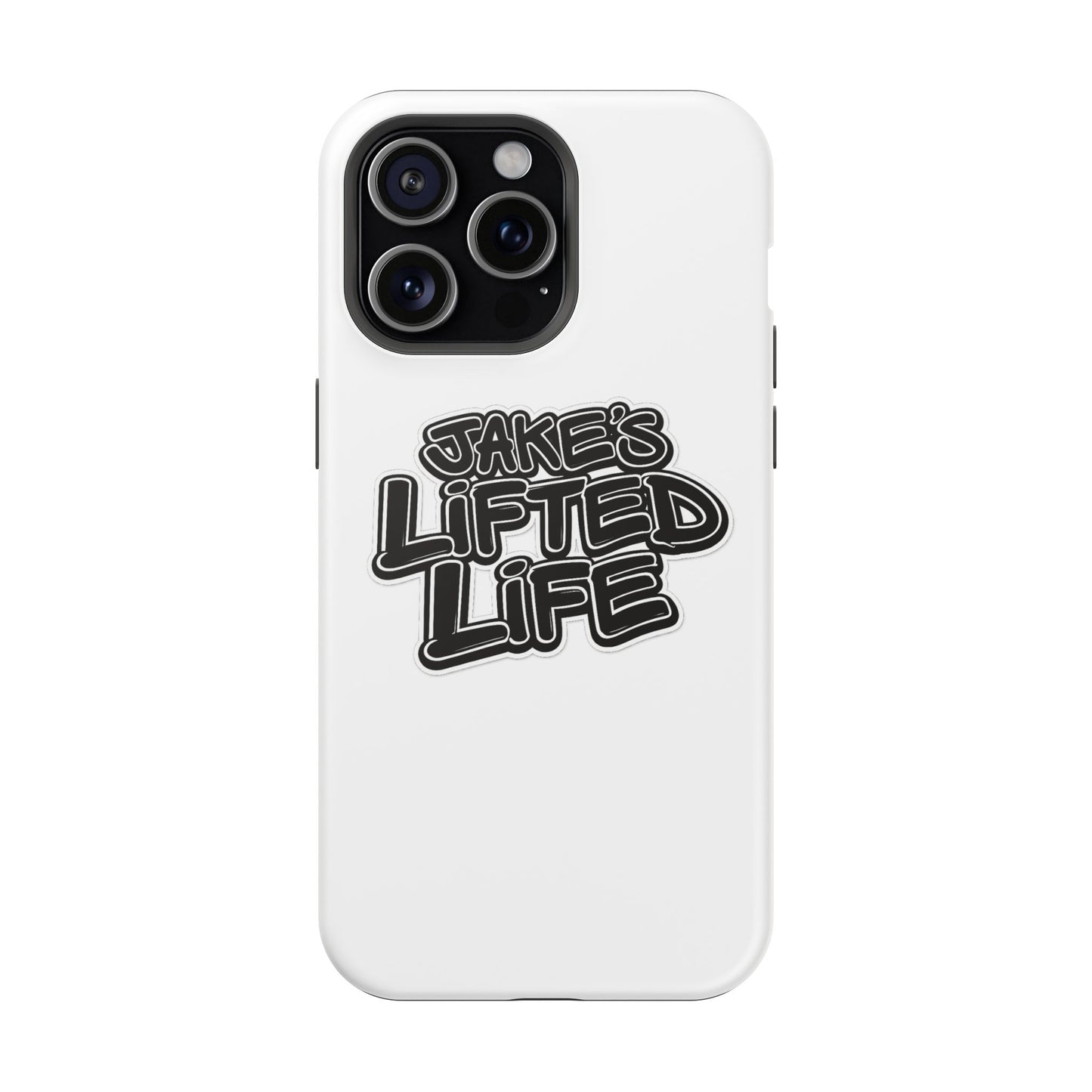 Impact-Resistant Phone Case — “Jake’s Lifted Life” Bold Streetwear Design