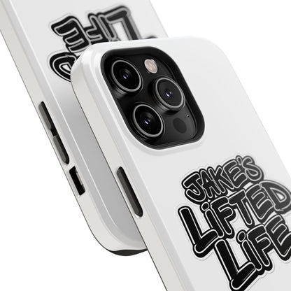Impact-Resistant Phone Case — “Jake’s Lifted Life” Bold Streetwear Design