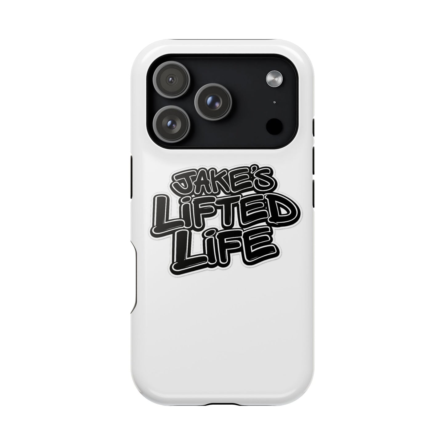 Impact-Resistant Phone Case — “Jake’s Lifted Life” Bold Streetwear Design