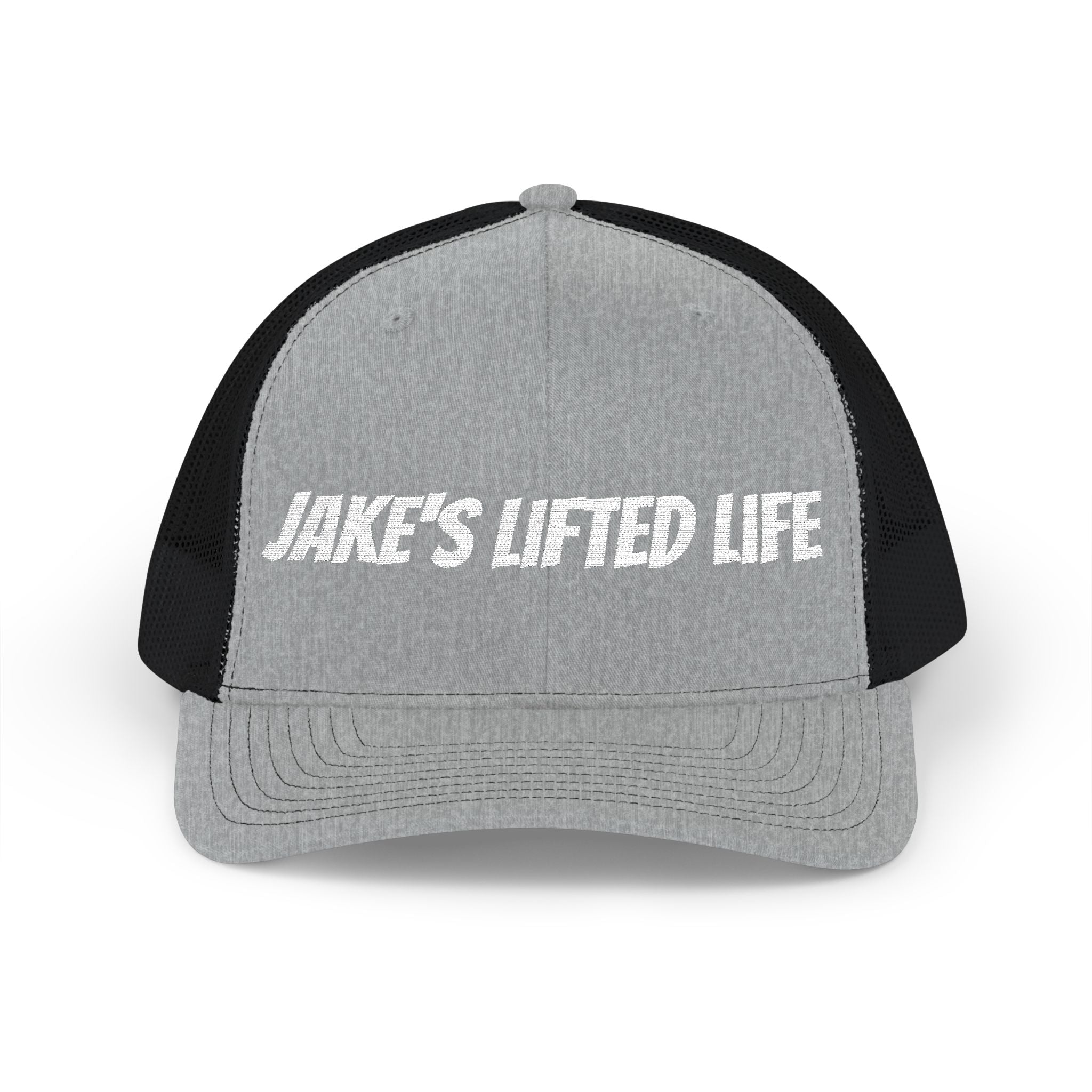 Jake's Lifted Life Embroidered Trucker Cap
