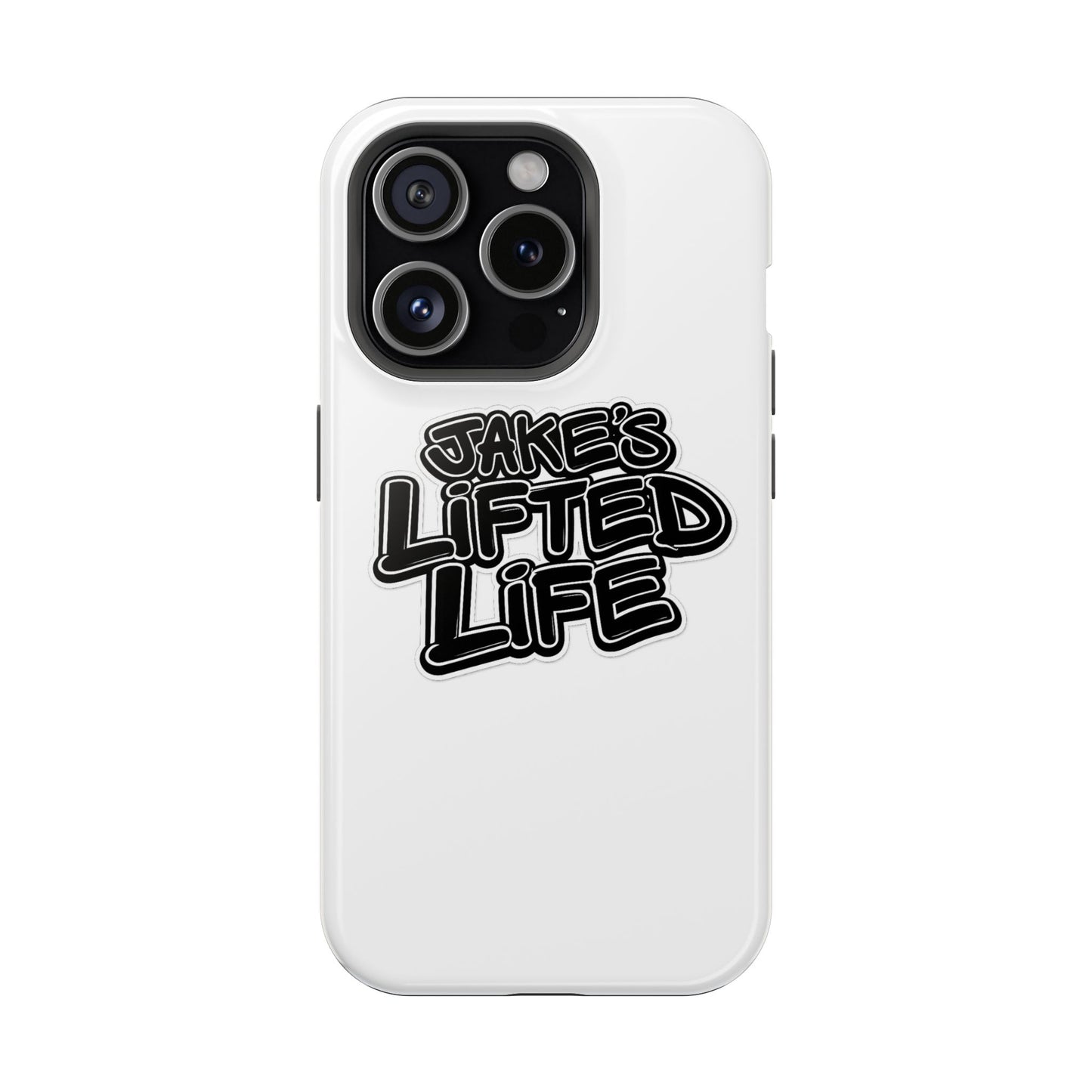 Impact-Resistant Phone Case — “Jake’s Lifted Life” Bold Streetwear Design