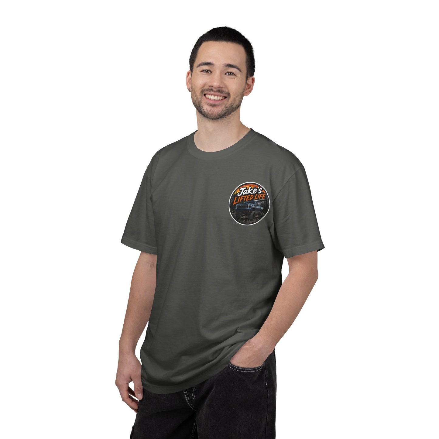 Lifted Life Off-Road T-Shirt — "Jake's Lifted Life" Truck Graphic