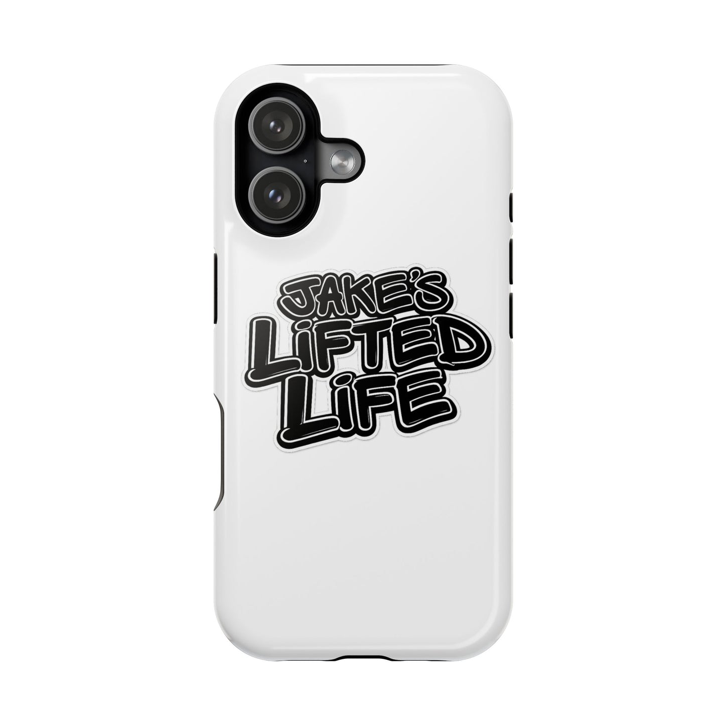 Impact-Resistant Phone Case — “Jake’s Lifted Life” Bold Streetwear Design