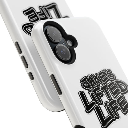 Impact-Resistant Phone Case — “Jake’s Lifted Life” Bold Streetwear Design
