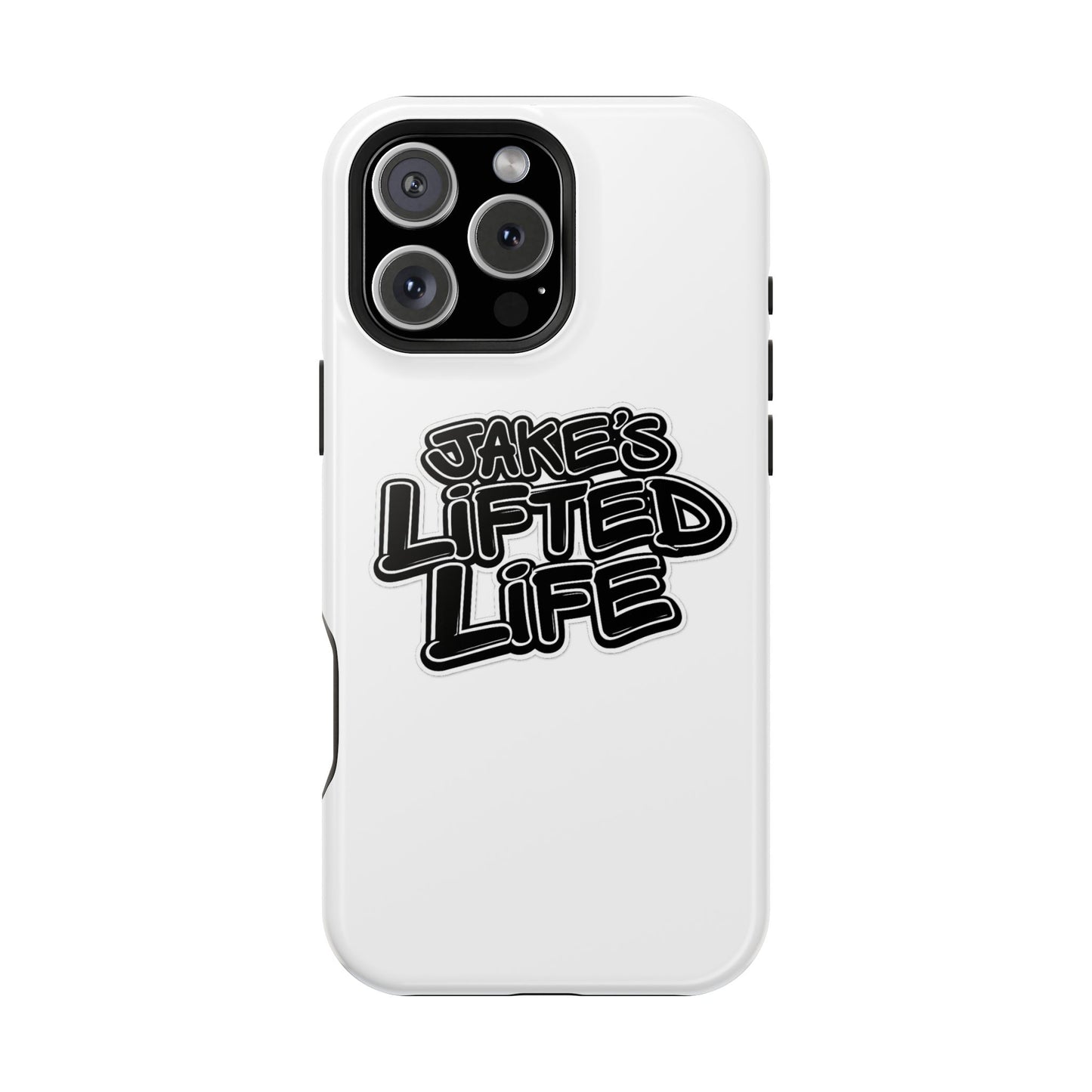 Impact-Resistant Phone Case — “Jake’s Lifted Life” Bold Streetwear Design
