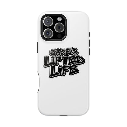 Impact-Resistant Phone Case — “Jake’s Lifted Life” Bold Streetwear Design
