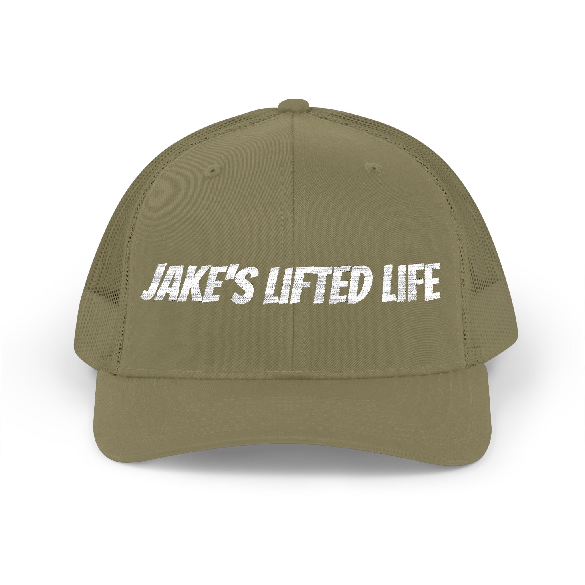 Jake's Lifted Life Embroidered Trucker Cap