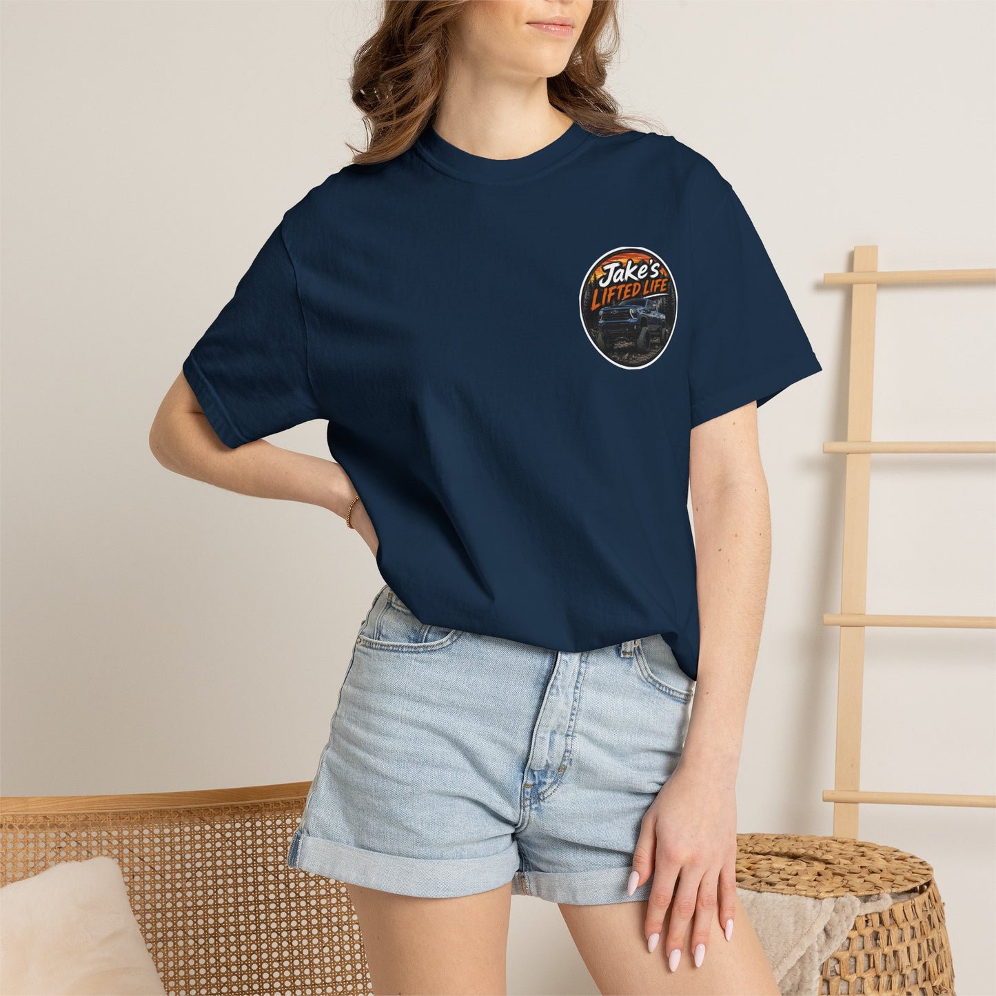 Lifted Life Off-Road T-Shirt — "Jake's Lifted Life" Truck Graphic