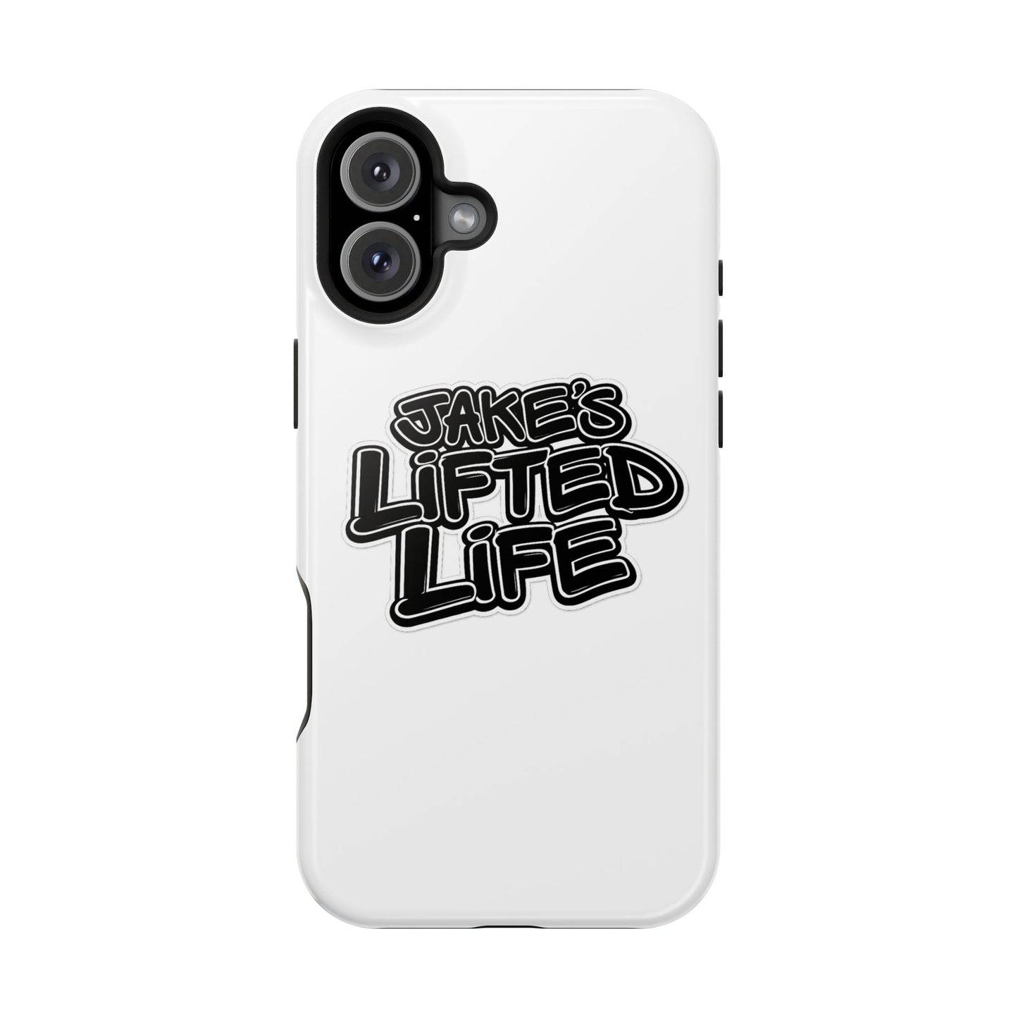 Impact-Resistant Phone Case — “Jake’s Lifted Life” Bold Streetwear Design