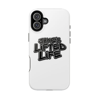 Impact-Resistant Phone Case — “Jake’s Lifted Life” Bold Streetwear Design