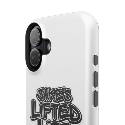 Impact-Resistant Phone Case — “Jake’s Lifted Life” Bold Streetwear Design
