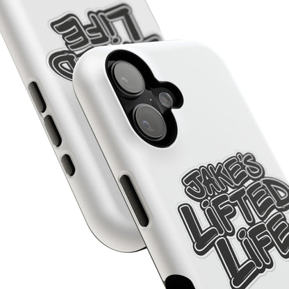 Impact-Resistant Phone Case — “Jake’s Lifted Life” Bold Streetwear Design