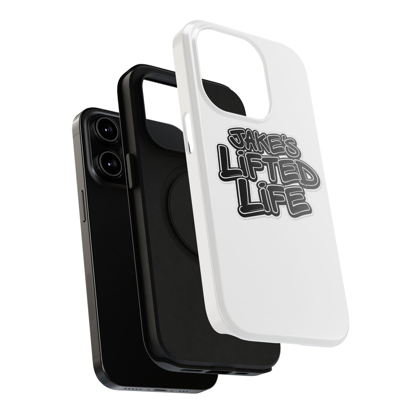 Impact-Resistant Phone Case — “Jake’s Lifted Life” Bold Streetwear Design
