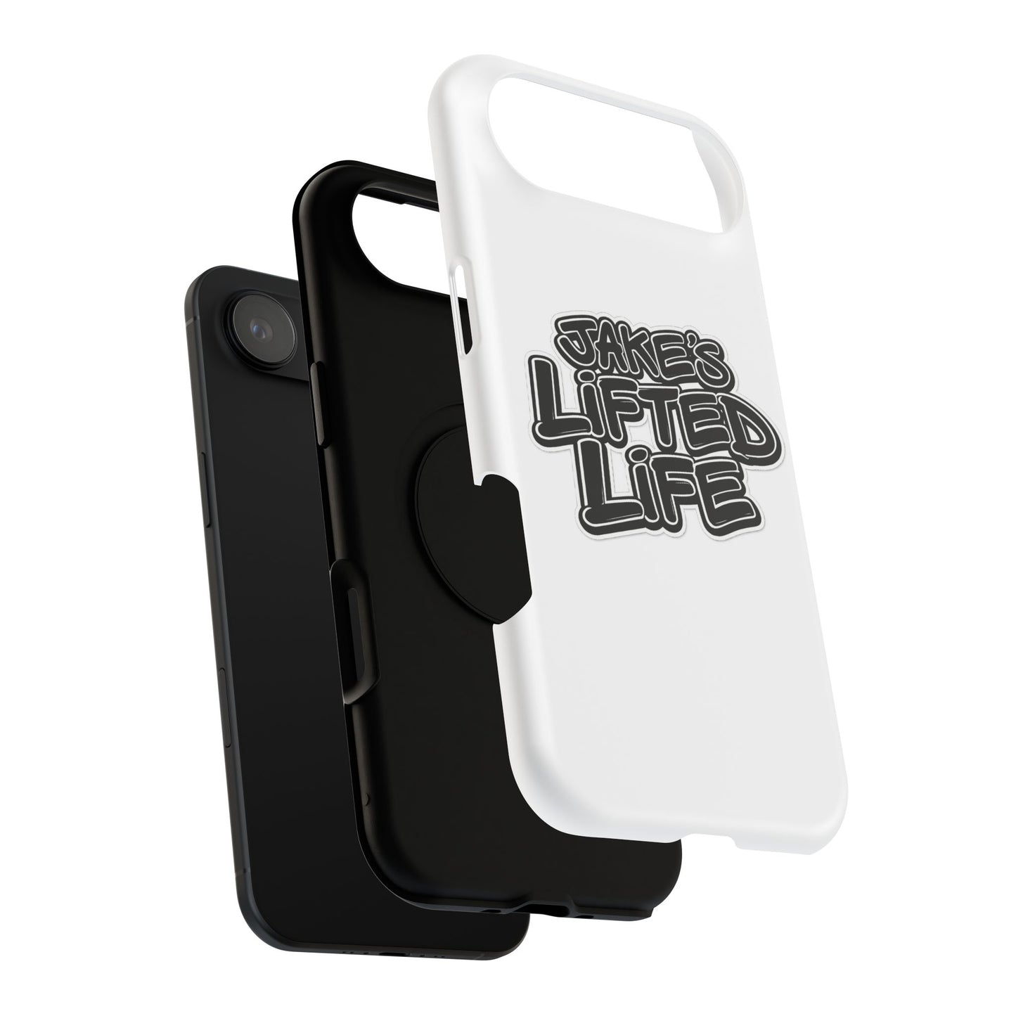 Impact-Resistant Phone Case — “Jake’s Lifted Life” Bold Streetwear Design