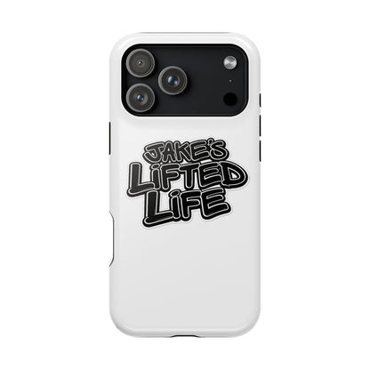 Impact-Resistant Phone Case — “Jake’s Lifted Life” Bold Streetwear Design