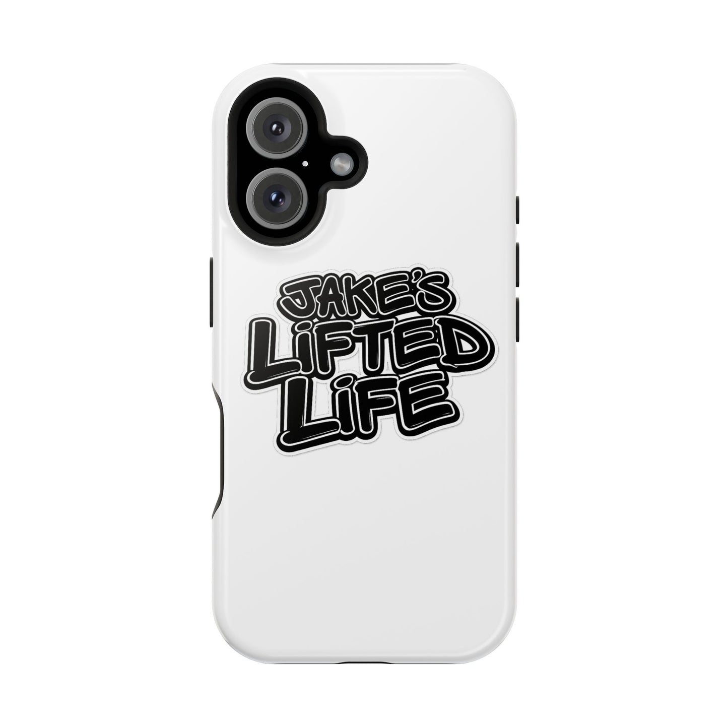 Impact-Resistant Phone Case — “Jake’s Lifted Life” Bold Streetwear Design