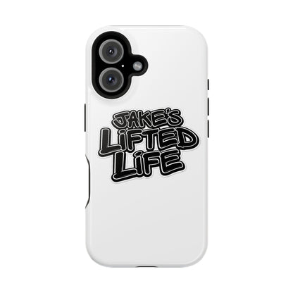 Impact-Resistant Phone Case — “Jake’s Lifted Life” Bold Streetwear Design