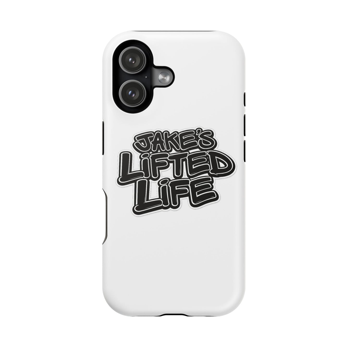 Impact-Resistant Phone Case — “Jake’s Lifted Life” Bold Streetwear Design