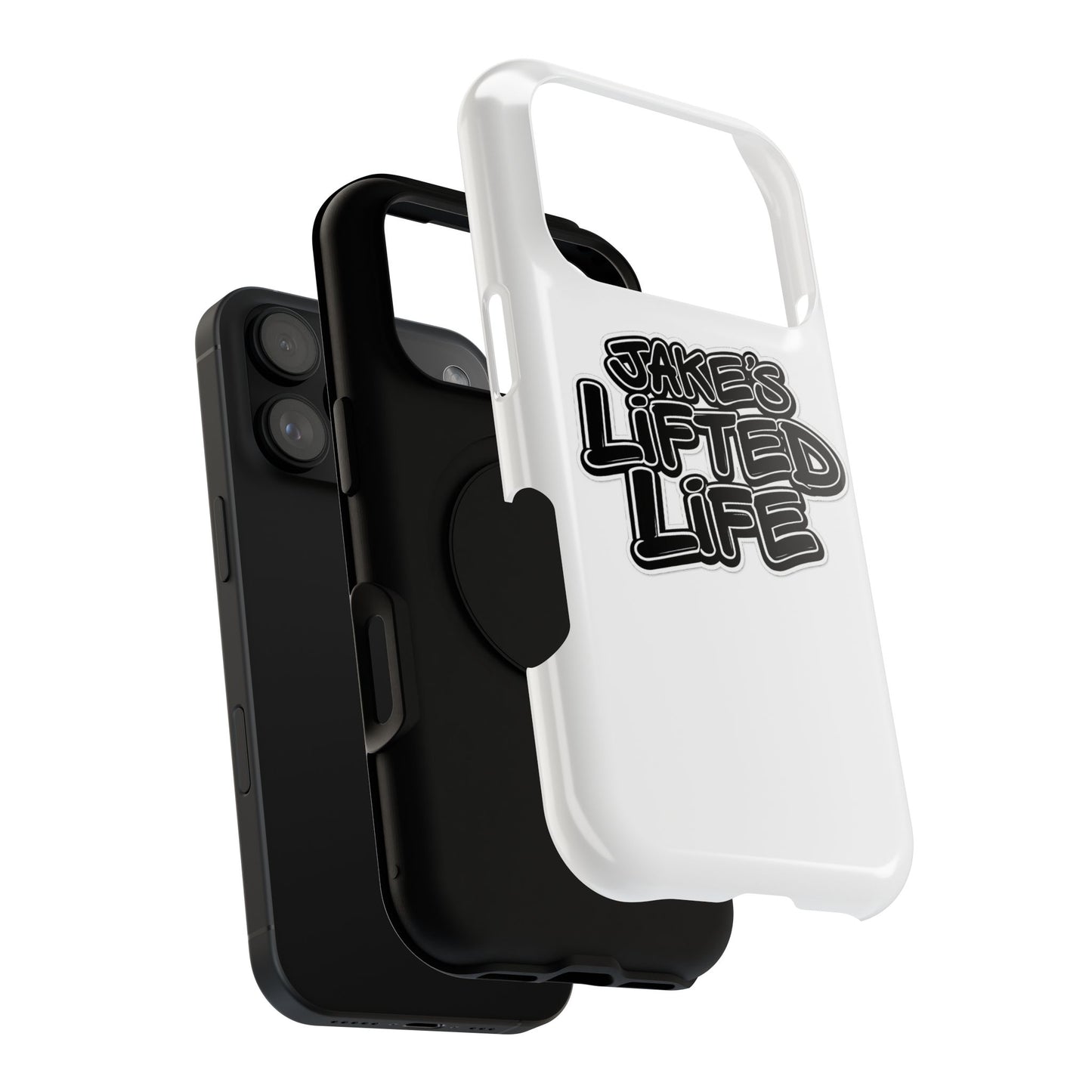 Impact-Resistant Phone Case — “Jake’s Lifted Life” Bold Streetwear Design