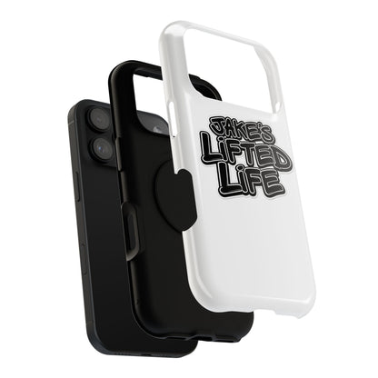 Impact-Resistant Phone Case — “Jake’s Lifted Life” Bold Streetwear Design