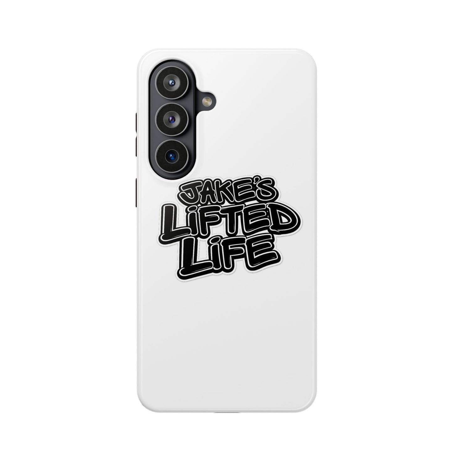 Impact-Resistant Phone Case — “Jake’s Lifted Life” Bold Streetwear Design