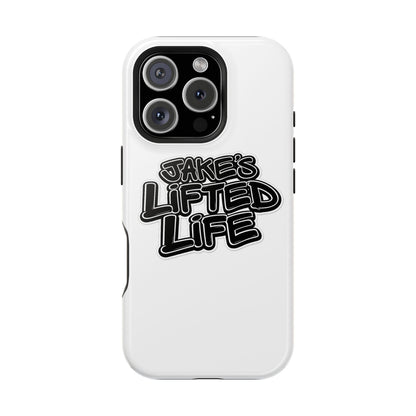 Impact-Resistant Phone Case — “Jake’s Lifted Life” Bold Streetwear Design