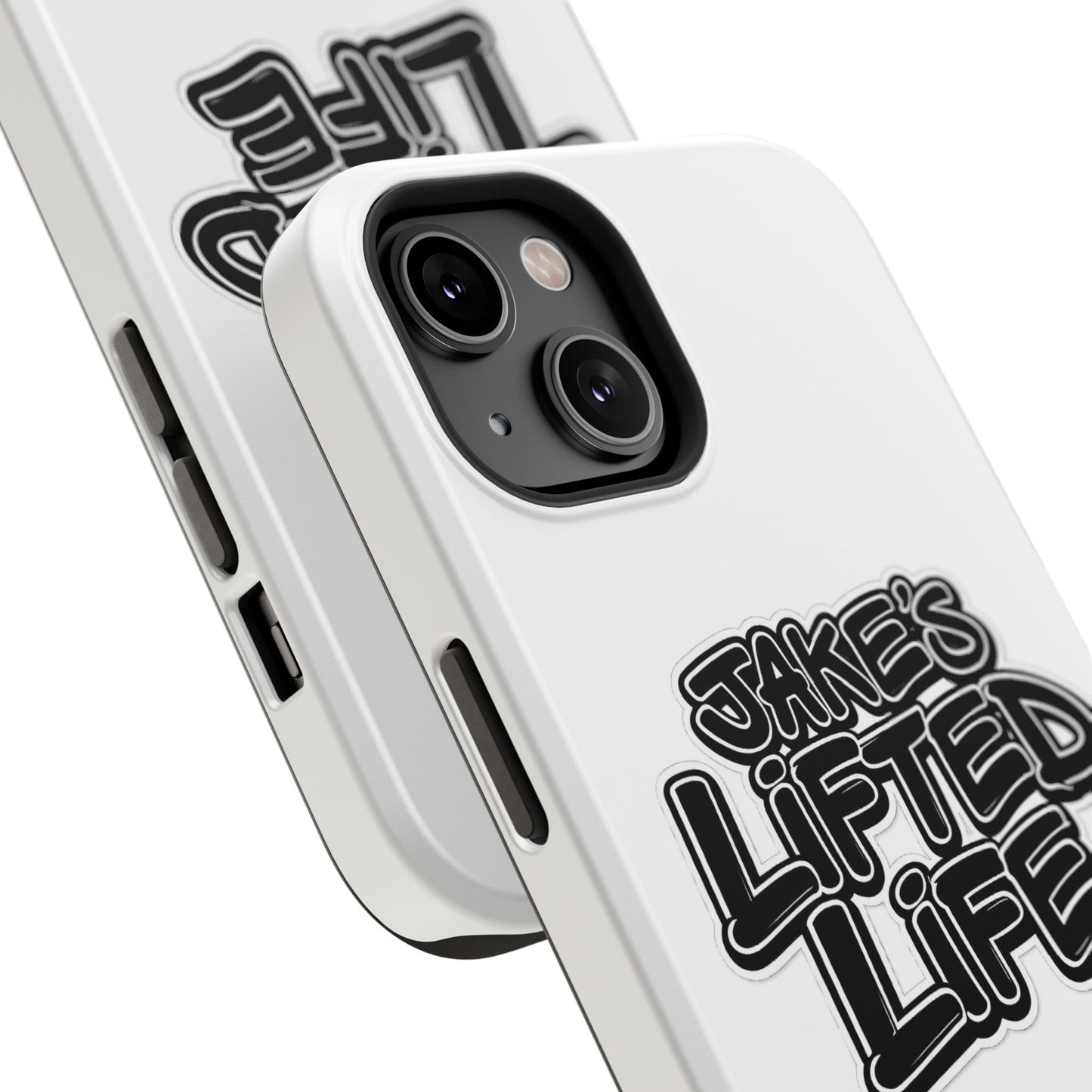 Impact-Resistant Phone Case — “Jake’s Lifted Life” Bold Streetwear Design