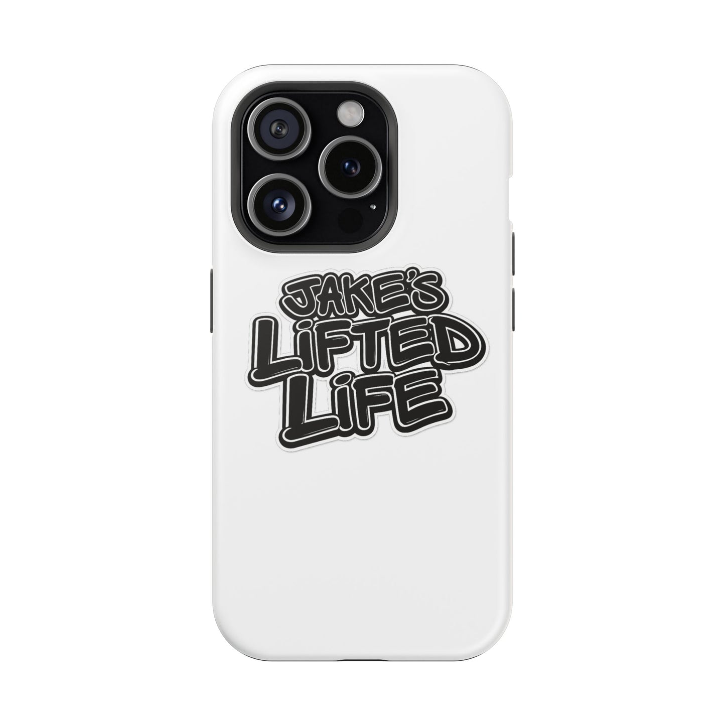 Impact-Resistant Phone Case — “Jake’s Lifted Life” Bold Streetwear Design