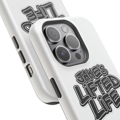 Impact-Resistant Phone Case — “Jake’s Lifted Life” Bold Streetwear Design