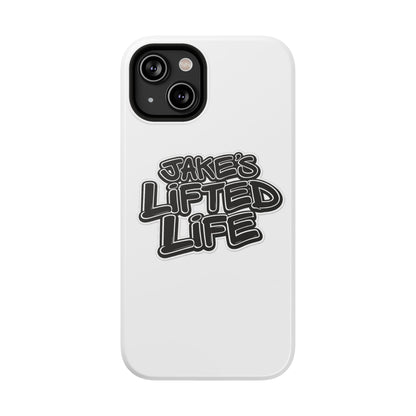 Impact-Resistant Phone Case — “Jake’s Lifted Life” Bold Streetwear Design