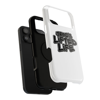 Impact-Resistant Phone Case — “Jake’s Lifted Life” Bold Streetwear Design