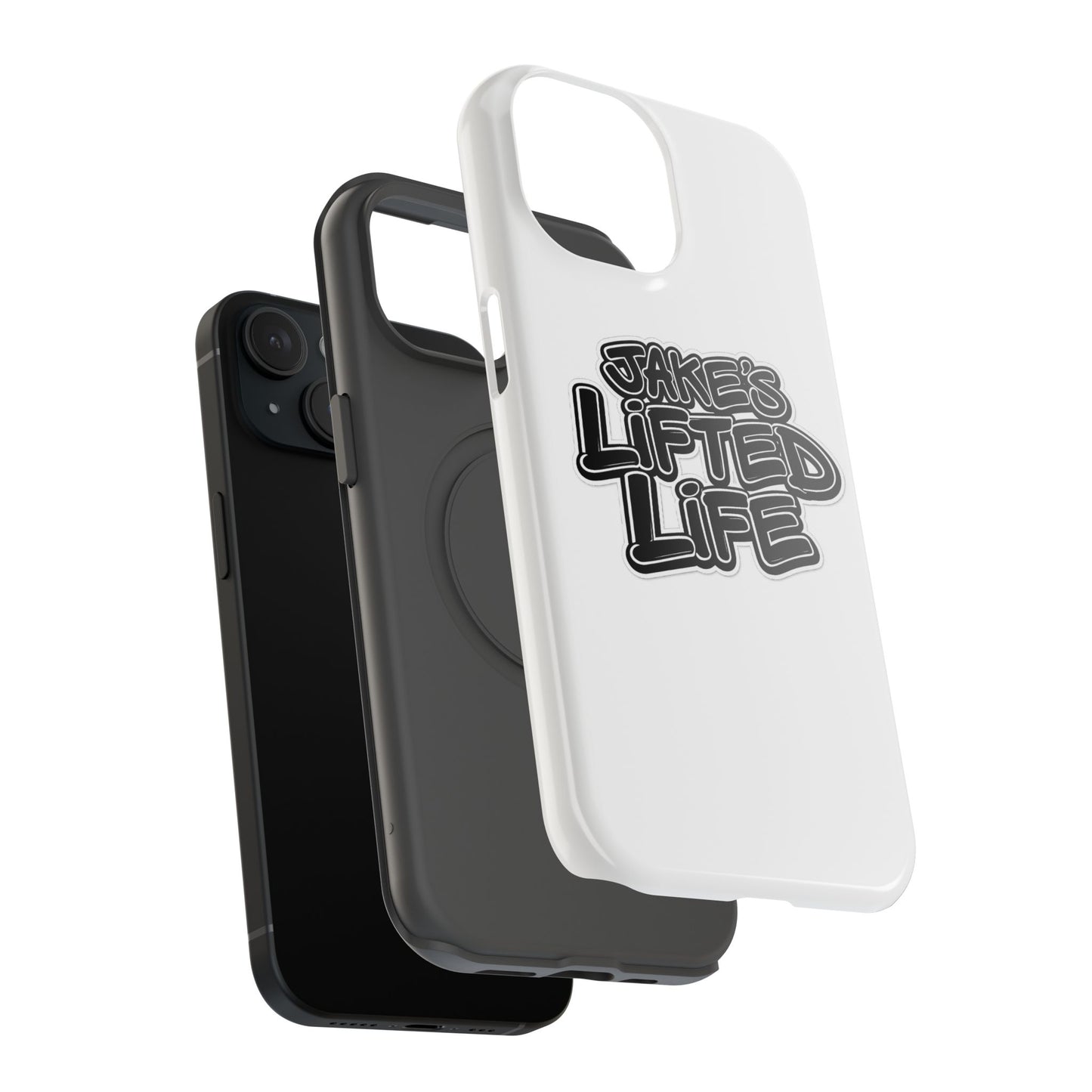 Impact-Resistant Phone Case — “Jake’s Lifted Life” Bold Streetwear Design