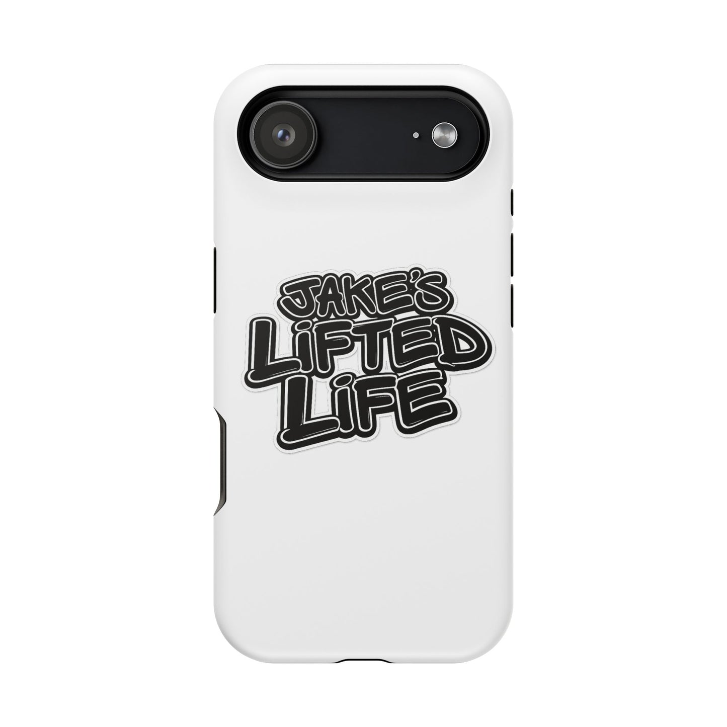 Impact-Resistant Phone Case — “Jake’s Lifted Life” Bold Streetwear Design