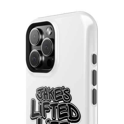 Impact-Resistant Phone Case — “Jake’s Lifted Life” Bold Streetwear Design