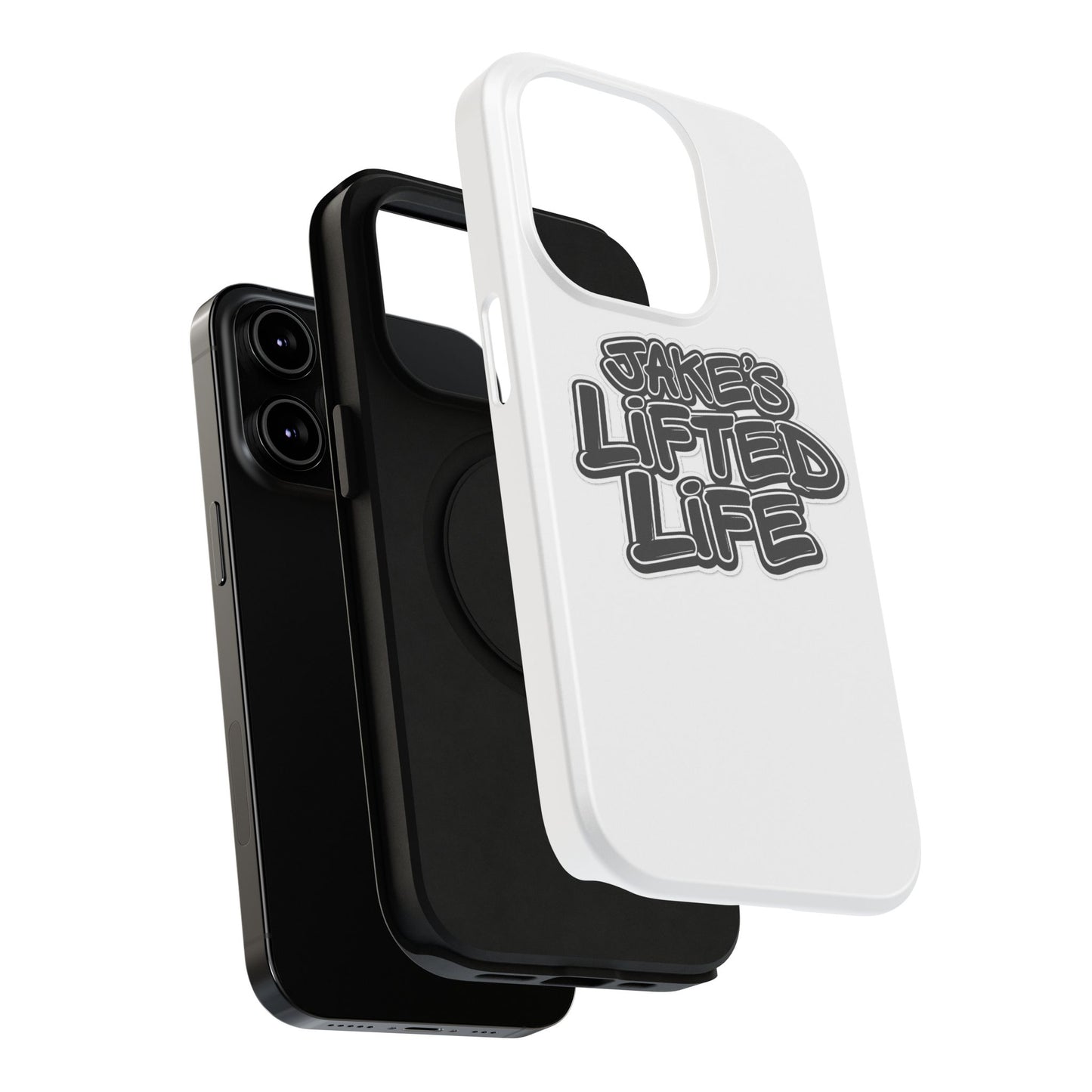 Impact-Resistant Phone Case — “Jake’s Lifted Life” Bold Streetwear Design