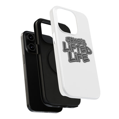 Impact-Resistant Phone Case — “Jake’s Lifted Life” Bold Streetwear Design
