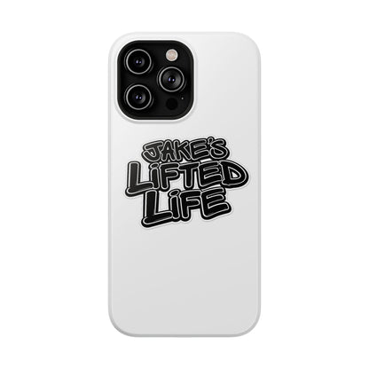 Impact-Resistant Phone Case — “Jake’s Lifted Life” Bold Streetwear Design