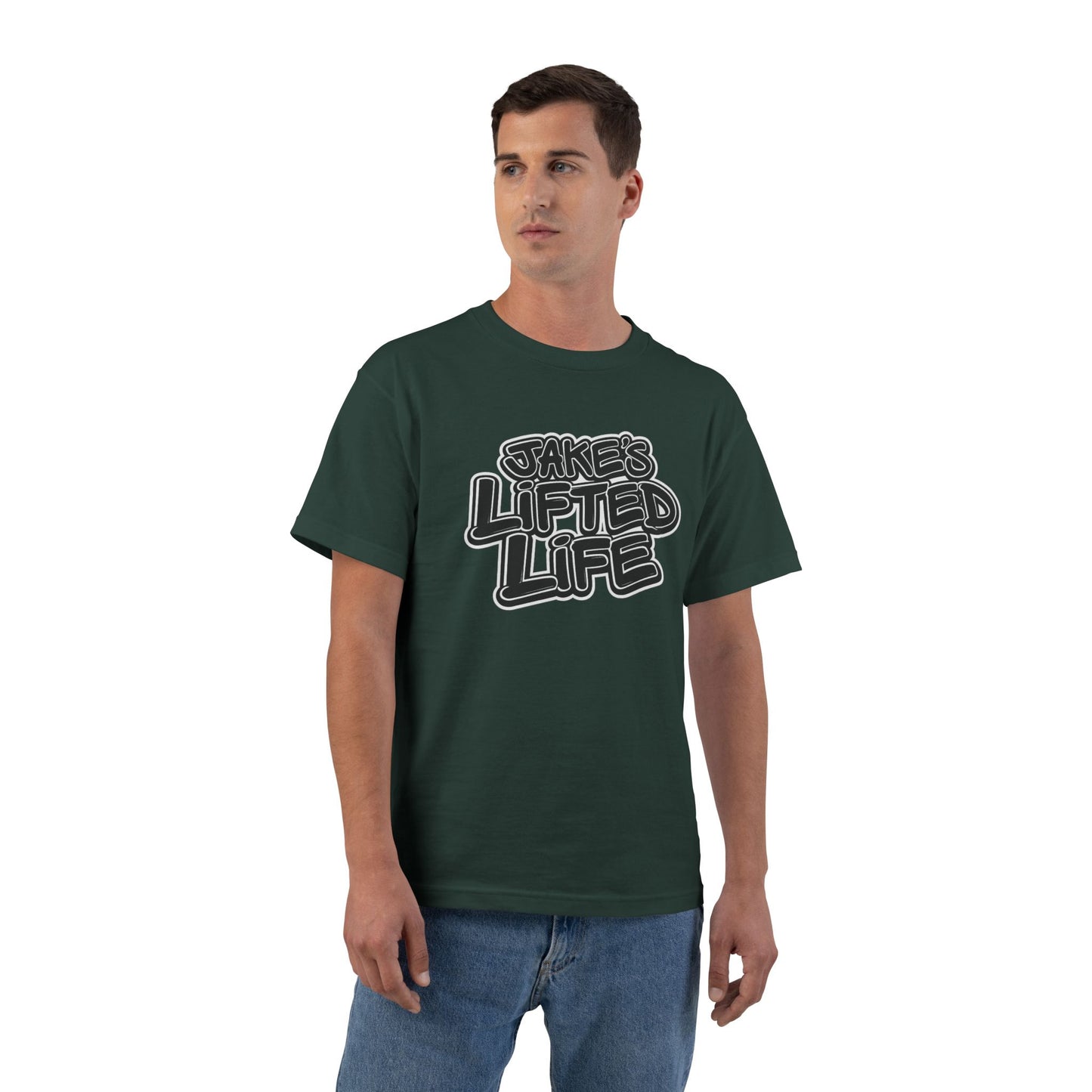 Lifted Life Graphic T-Shirt - 'Jake's Lifted Life' Fitness Tee