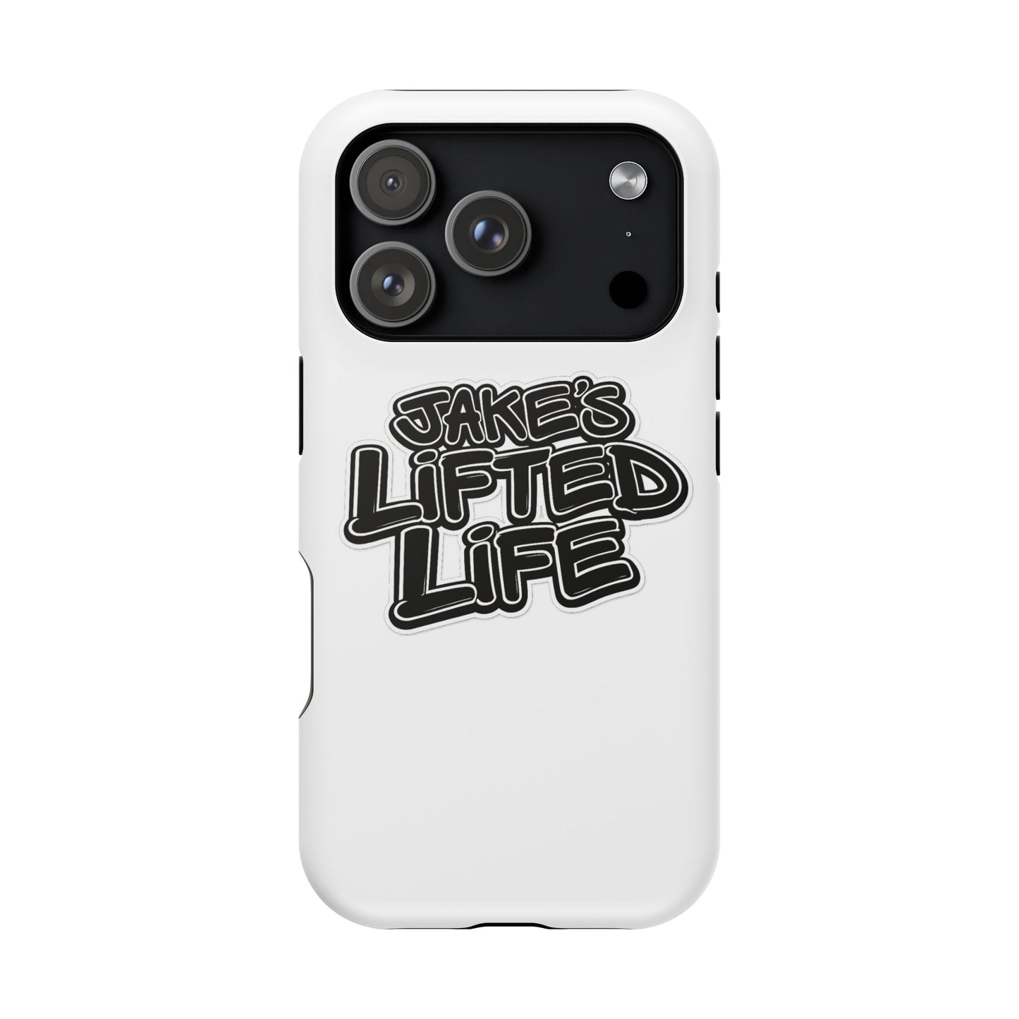 Impact-Resistant Phone Case — “Jake’s Lifted Life” Bold Streetwear Design