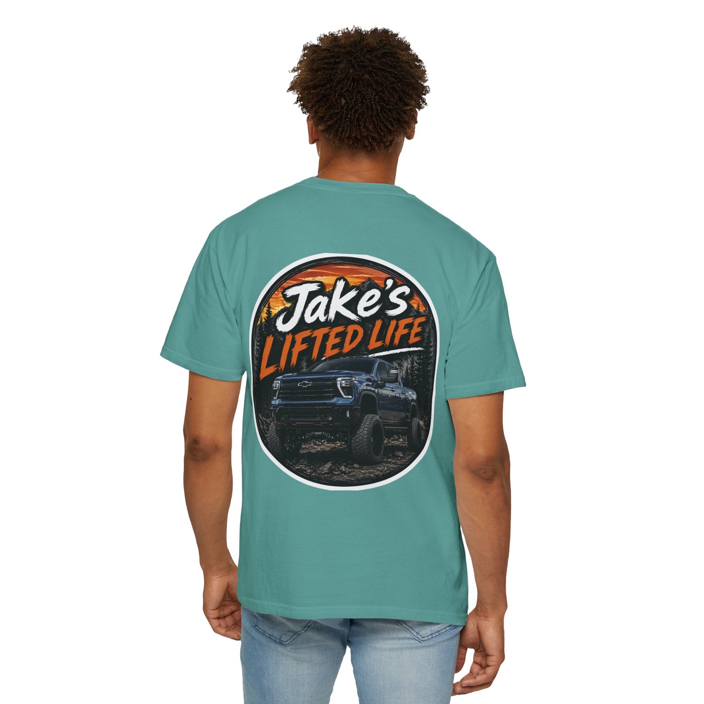 Lifted Life Off-Road T-Shirt — "Jake's Lifted Life" Truck Graphic