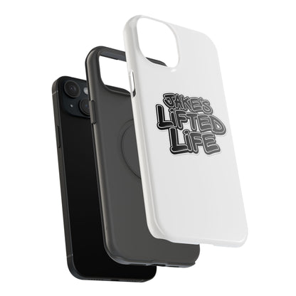 Impact-Resistant Phone Case — “Jake’s Lifted Life” Bold Streetwear Design