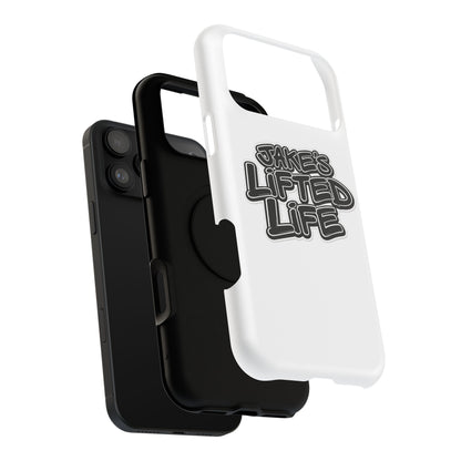 Impact-Resistant Phone Case — “Jake’s Lifted Life” Bold Streetwear Design